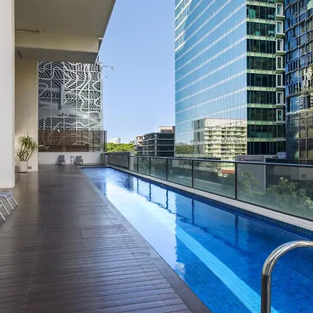 Lux 39Th Floor 3Br 2Bath, River View, Pool, Gym, Wifi Brisbane Exterior photo
