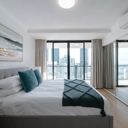 Lux 39Th Floor 3Br 2Bath, River View, Pool, Gym, Wifi Brisbane Exterior photo
